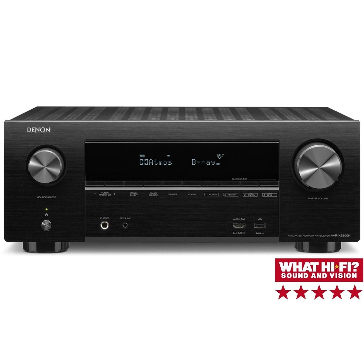 Denon AVRX 2500 H 7.1 A/V Amplifikatör Sinema Amplileri / AV
